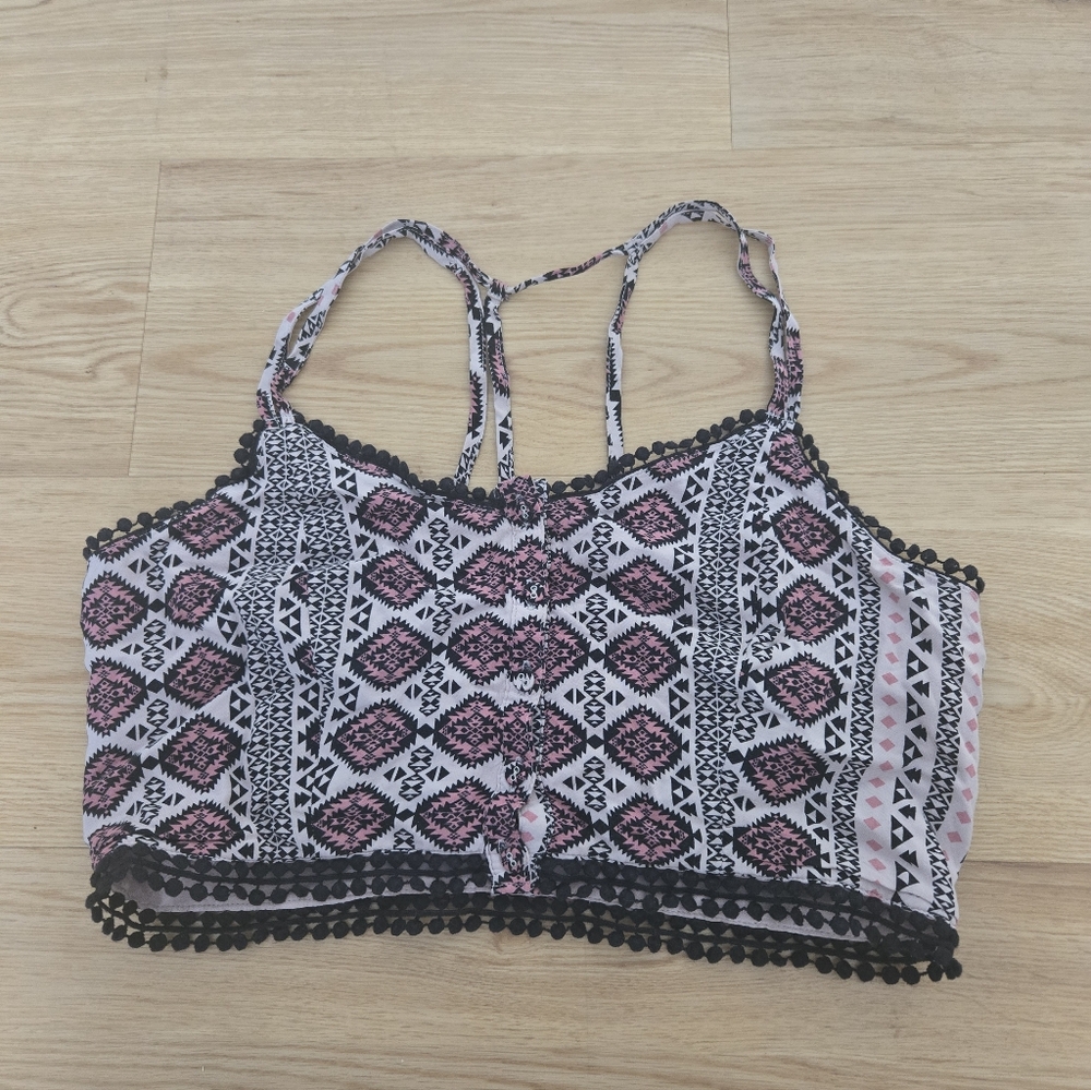 Boho Cropped Tank
